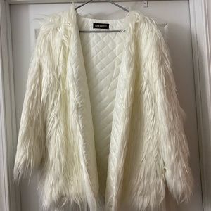 White Fur Coat